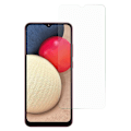 Miniatyrbild 1 av 2: Amorus Arch Edge Härdat Glas Skärmskydd till Samsung Galaxy A02s Transparent