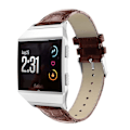 Pikkukuva 1 / 2: Fitbit Ionic krokotiili tekstuurinen ranneke - Kahvi Brown