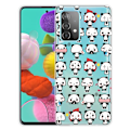 Pikkukuva 1 / 2: Deco Samsung Galaxy A23 kotelot - Panda Tunteita Multicolor