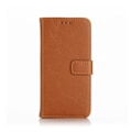 Miniatyrbillede 1 af 2: Samsung Galaxy A3 (2017) holdbart læder-etui - Brun Brown