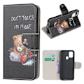 Miniatyrbillede 1 af 2: wonderland OnePlus Nord N100 flip etui - bjørn Brown
