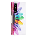Miniatyrbillede 2 af 2: Wonderland Sony Xperia 1 III flip etui - Solsikke Multicolor