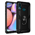Miniatyrbillede 1 af 2: Bofink Combat Samsung Galaxy A10s cover – Sort Black
