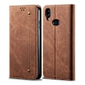 Miniatyrbillede 2 af 2: Jeans Samsung Galaxy A10s etui - Kaffe Brown