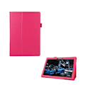 Miniatyrbillede 1 af 2: Lenovo TAB 2 A10-70 beskyttende læder-etui - Hot pink Pink