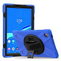 Pikkukuva 1 / 2: Lenovo Tab M10 FHD Plus 360 kääntyvä silikonikotelo - Sininen Blue