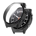 Miniatyrbild 1 av 2: Xiaomi Watch S1 protective cover with tempered glass screen protector - Black Svart
