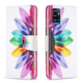 Pikkukuva 1 / 2: Wonderland ZTE Blade A51 flip kuoret - Auringonkukka Multicolor