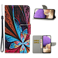 Miniatyrbillede 1 af 2: Wonderland Samsung Galaxy A32 Flip etui - Blomst Multicolor