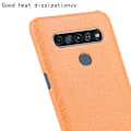 Miniatyrbillede 2 af 2: Croco Cover - LG K61 - Orange Orange