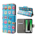 Miniatyrbillede 1 af 2: Huawei Mate 10 Lite Etui med et smuk print - Mange ugler Multicolor