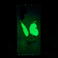 Miniatyrbillede 2 af 2: Huawei P30 Pro lysende gløde mønster etui - Blå Sommerfugl Blue