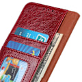 Miniatyrbillede 2 af 2: Nokia 1 Plus nappa split lædercover - rød Red