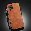 Miniatyrbillede 2 af 2: DG.MING Samsung Galaxy A12 5G retro etui - Brun Brown