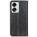 Pikkukuva 2 / 2: OnePlus Nord 2T lompakkokotelo, aitoa nahkaa - Musta Black