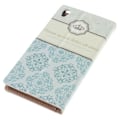 Miniatyrbild 2 av 2: Holberg Sony Xperia E5 Läderfodral - Damask Blomma multifärg