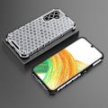 Pikkukuva 4 / 6: Bofink Honeycomb Samsung Galaxy A54 Suojakotelo - Harmaa Silver grey