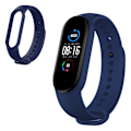 Pikkukuva 1 / 2: Xiaomi Mi Band 5 silikonikellonauha - Sininen Blue