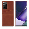 Pikkukuva 1 / 2: Dual Card Samsung Galaxy Note 20 Ultra kotelot - Tumman Ruskea Brown