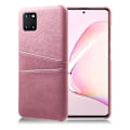 Miniatyrbillede 1 af 2: Dual Card Cover - Samsung Galaxy Note 10 Lite - Rødguld Pink