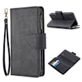 Miniatyrbillede 1 af 2: Premium Wallet Samsung Galaxy M10 / Samsung Galaxy A10 etui - Sort Black
