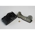 Pikkukuva 2 / 2: Canon PowerShot G5 X Mark II kestävä nahkakotelo - Musta Black