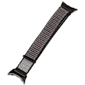 Miniatyrbild 1 av 5: Klockarmband i nylon för Google Pixel Watch - Grå / Svart Silvergrå
