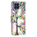 Pikkukuva 2 / 2: Wonderland Samsung Galaxy M53 5G flip kuoret - Elämän Puu Multicolor