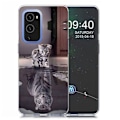 Pikkukuva 1 / 2: Deco OnePlus 9 Pro kotelot - Kissa Ja Tiikeri Silver grey