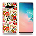 Pikkukuva 1 / 2: Samsung Galaxy S10 Plus kuvioitu suojakotelo - Eloisat Kukat Multicolor