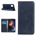 Pikkukuva 1 / 2: Lompakko-style Aitoa Nahkaa Läppäkotelo For Samsung Galaxy A52 5G - Sininen Blue