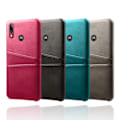 Miniatyrbillede 2 af 2: Dual Card cover – Motorola Moto E6 Plus – Sort Black