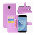 Miniatyrbillede 1 af 2: Samsung Galaxy J5 (2017) Lækkert læder etui - Lilla Purple