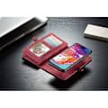 Miniatyrbillede 2 af 2: CaseMe Samsung Galaxy A70 Zipper Wallet Etui - Rød Red