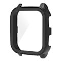 Miniatyrbillede 1 af 2: Garmin Venu Sq 2 cover med hærdet glas - Sort Black