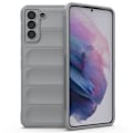 Miniatyrbillede 1 af 6: Blødt grebsformet cover til Samsung Galaxy S21 Plus 5G - Sølv/Grå Silver grey