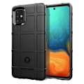 Miniatyrbillede 1 af 2: Rugged Shield cover - Samsung Galaxy A71 – Sort Black