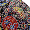 Miniatyrbillede 2 af 2: Holberg læder-etui til HTC Desire 530 med kortholder og stander - Paisley mønster Multicolor