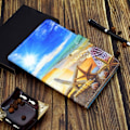 Miniatyrbillede 2 af 2: Lenovo Tab M10 HD Gen 2 læderetui med smukt mønsterprint - Havskaller Multicolor