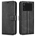 Pikkukuva 1 / 2: Xiaomi Poco M4 Pro nahkainen lompakokkotelo - Musta Black