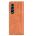 Miniatyrbild 2 av 2: Bofink Vintage läder Samsung Galaxy Z Fold4 fodral - Brun Brun