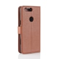 Miniatyrbillede 2 af 2: OnePlus 5T Etui med litchi tekstur - Brun Brown