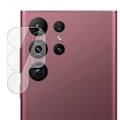 Miniatyrbild 4 av 6: IMAK kameraskydd i glas med linsskydd i akryl för Samsung Galaxy S23 Ultra Transparent