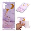 Pikkukuva 1 / 2: Marble Samsung Galaxy Note 10 kuoret - Pixie Moon Kuvio Multicolor