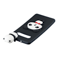 Pikkukuva 2 / 2: Samsung Galaxy S10 Plus 3D kuvio suojakotelo - Panda ja Punainen Rusetti Multicolor
