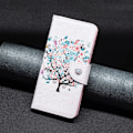 Miniatyrbillede 4 af 6: Wonderland Google Pixel 7a Flip Etui - Blomst Træ Multicolor