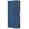 Pikkukuva 2 / 2: Krokotiili kuvioitu nahkakotelo Sony Xperia 10 IV - Sininen Blue
