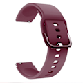 Pikkukuva 1 / 4: Huawei Watch Fit Mini / TalkBand B6 / B3 silikoninen ranneke - Viininpunainen Red