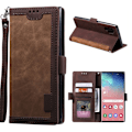 Miniatyrbillede 1 af 2: Surburbian Samsung Galaxy Note 10 Pro flip etui - Brun Brown