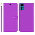 Pikkukuva 1 / 2: Mirror Motorola Moto G22 flip case - Violetti Purple